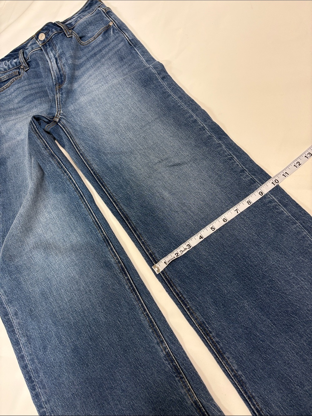 QUINCE WOMENS BELLA STRECH WIDE LEG JEANS! - Picture 6 of 13